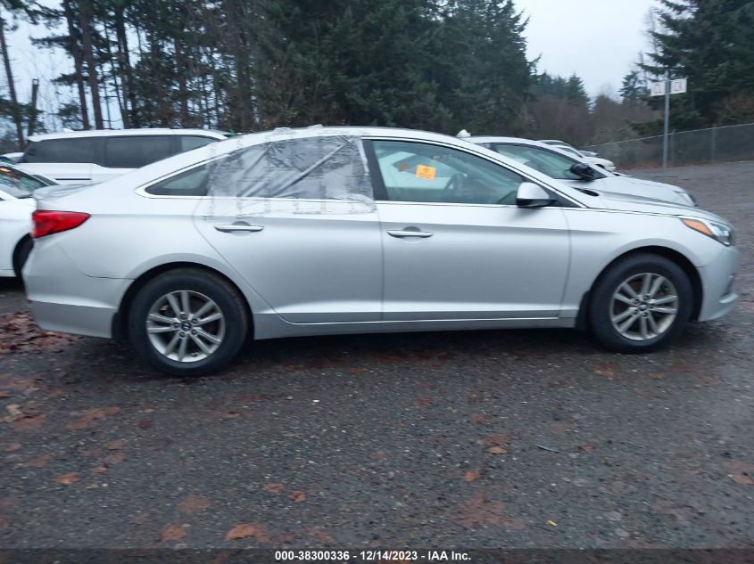 2017 HYUNDAI SONATA SE - 5NPE24AF4HH452820