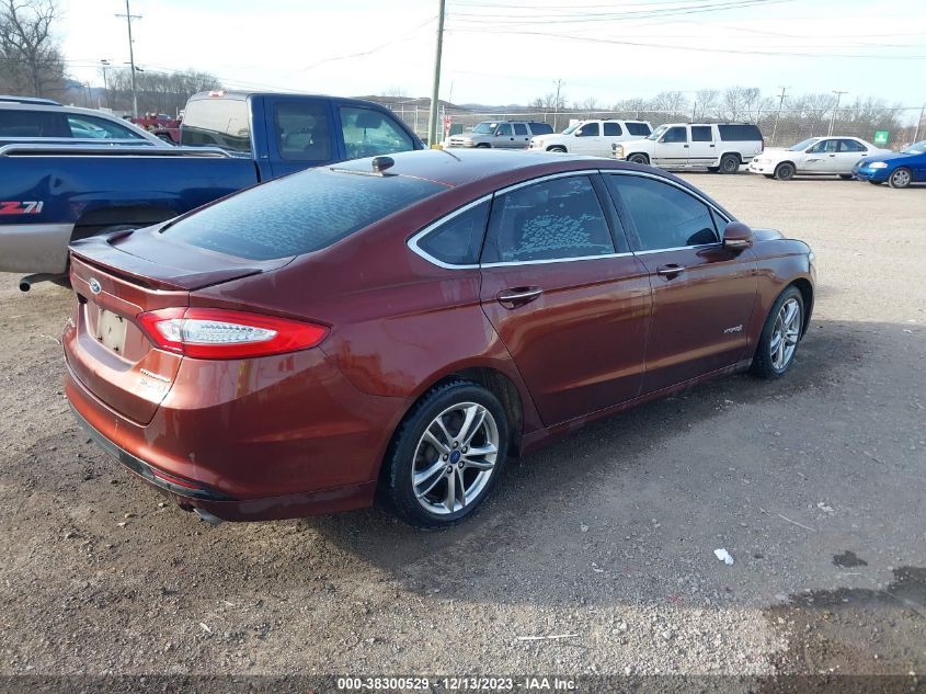 2015 FORD FUSION HYBRID TITANIUM - 3FA6P0RU2FR256036