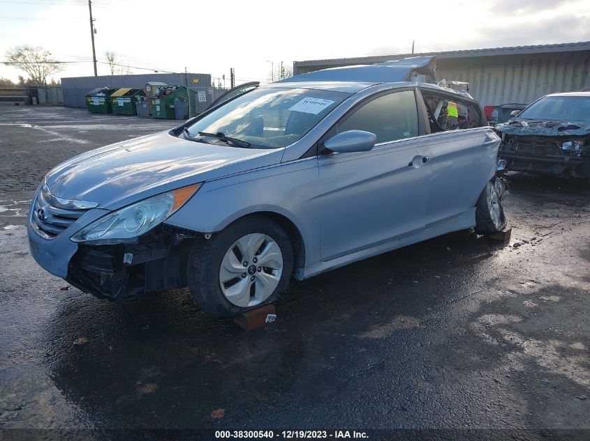 2014 HYUNDAI SONATA GLS - 5NPEB4ACXEH816952