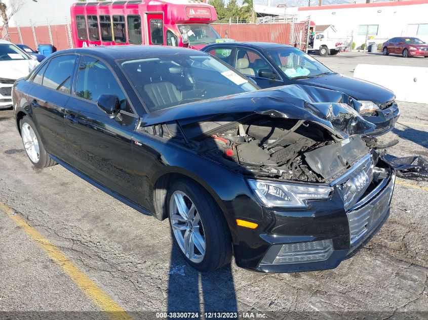 2017 AUDI A4 ULTRA PREMIUM - WAUKMAF48HN057815