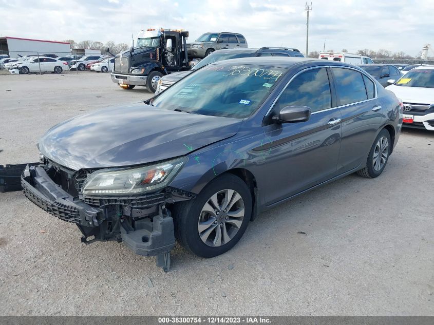 2014 HONDA ACCORD LX - 1HGCR2F31EA277565