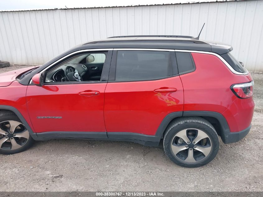 VIN 3C4NJCBB1JT134121 2018 JEEP COMPASS LATITUDE