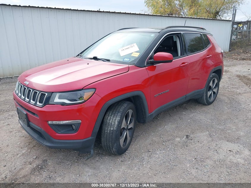 VIN 3C4NJCBB1JT134121 2018 JEEP COMPASS LATITUDE