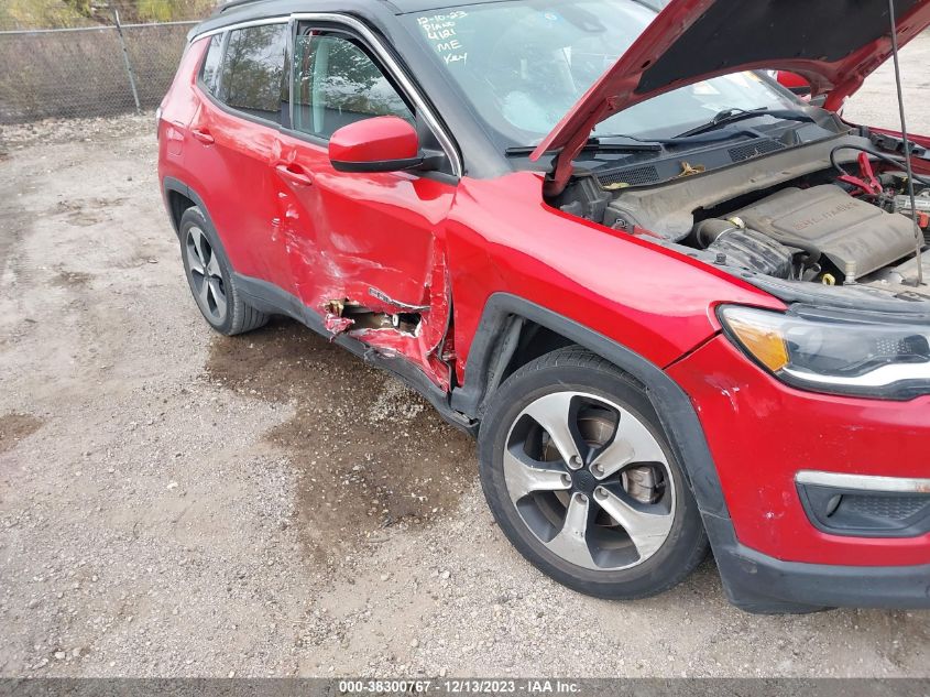 VIN 3C4NJCBB1JT134121 2018 JEEP COMPASS LATITUDE