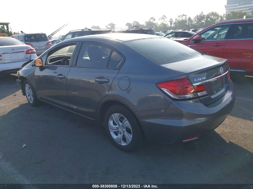 2013 HONDA CIVIC LX - 19XFB2F56DE228133