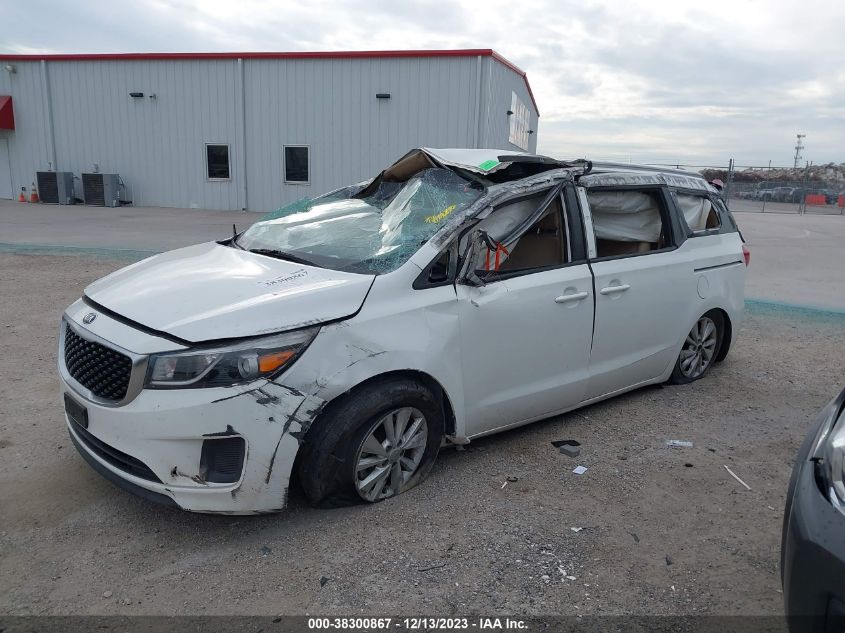 2016 KIA SEDONA LX - KNDMB5C16G6087309
