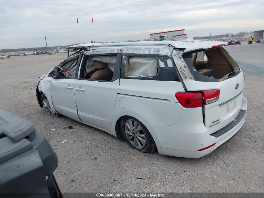 2016 KIA SEDONA LX - KNDMB5C16G6087309