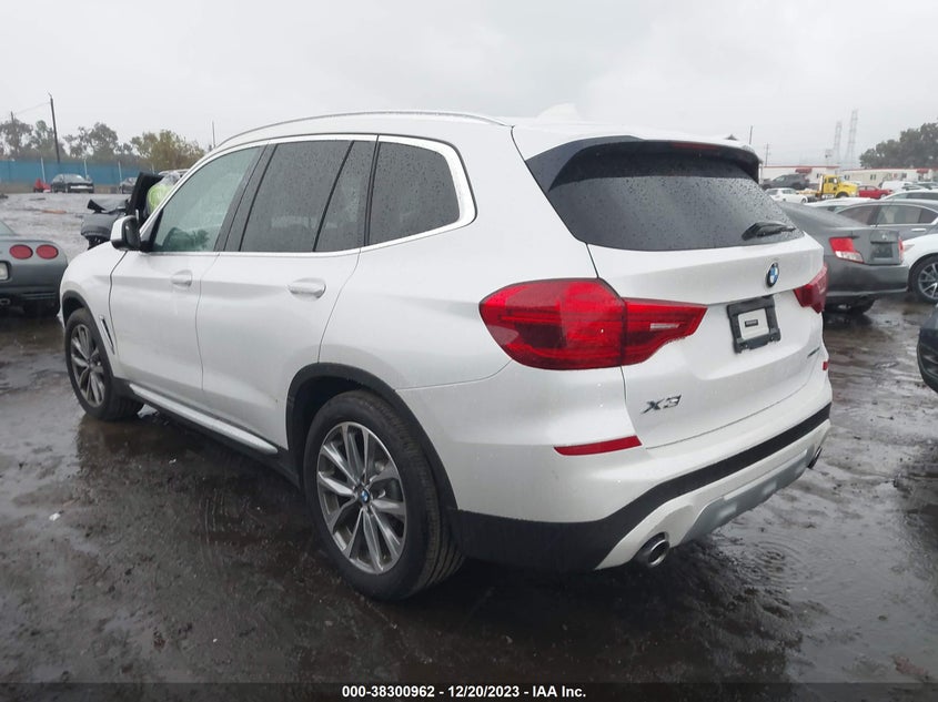 VIN 5UXTR7C57KLE96114 2019 BMW X3 SDRIVE30I