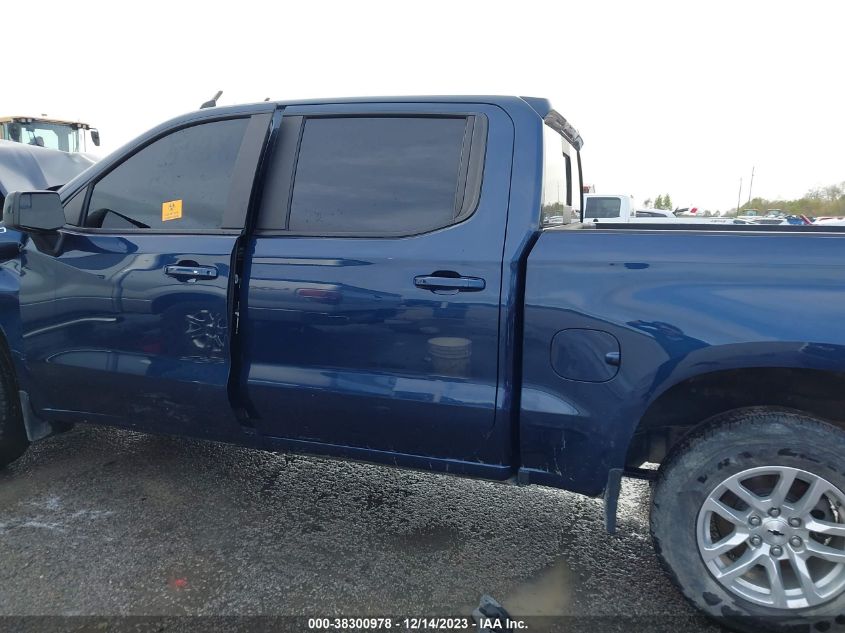 2020 CHEVROLET SILVERADO 1500 4WD  SHORT BED RST - 1GCUYEED4LZ345938