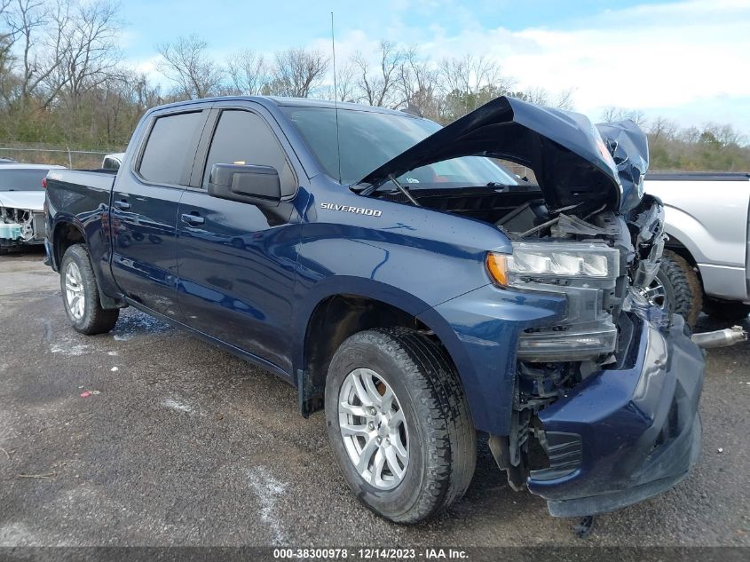 2020 CHEVROLET SILVERADO 1500 4WD  SHORT BED RST - 1GCUYEED4LZ345938