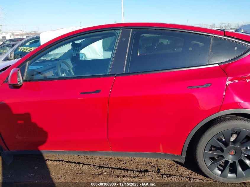 2020 TESLA MODEL Y LONG RANGE DUAL MOTOR ALL-WHEEL DRIVE - 5YJYGDEE3LF010991