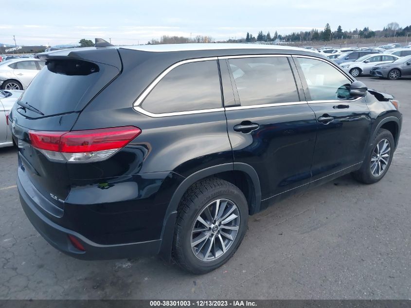 2018 TOYOTA HIGHLANDER XLE - 5TDJZRFH4JS895048