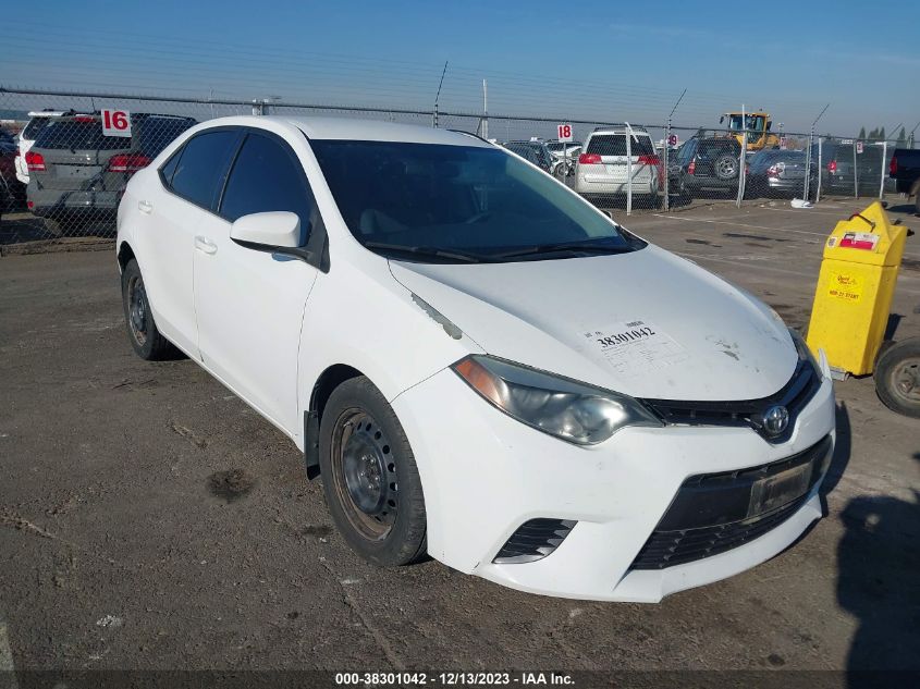 2015 TOYOTA COROLLA LE - 5YFBURHE4FP233251