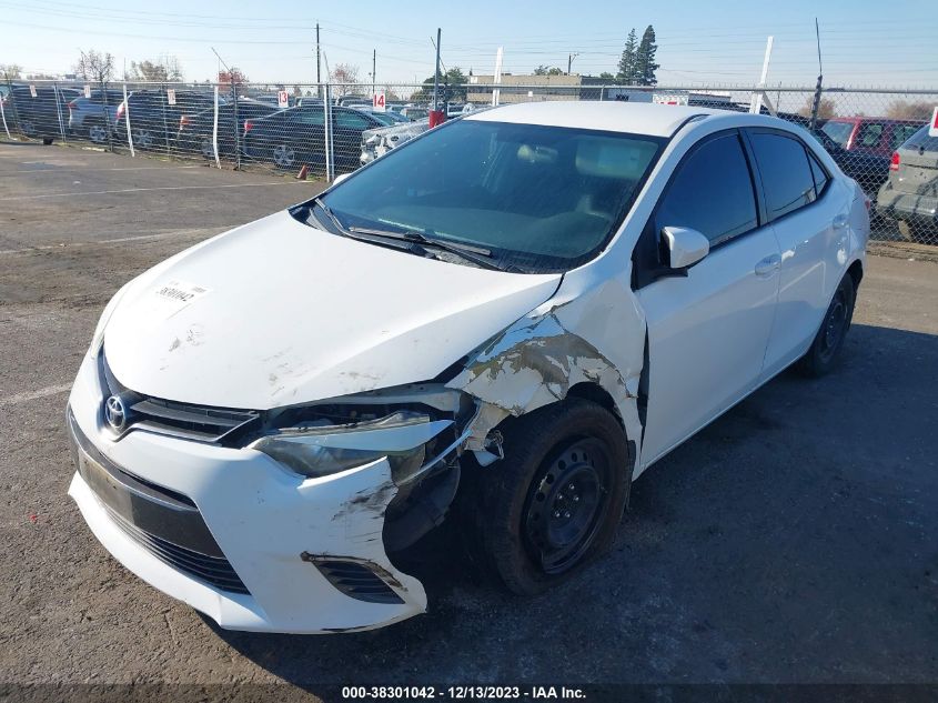 2015 TOYOTA COROLLA LE - 5YFBURHE4FP233251