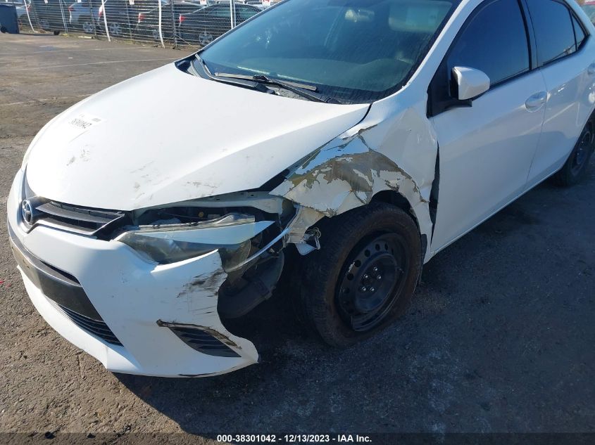 2015 TOYOTA COROLLA LE - 5YFBURHE4FP233251