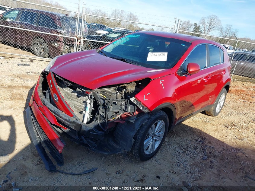 VIN KNDPM3AC7K7553039 2019 KIA SPORTAGE LX