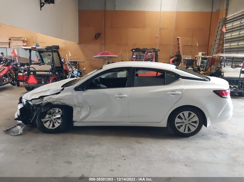 VIN 3N1AB8BV1MY239478 2021 NISSAN SENTRA S XTRONIC CVT