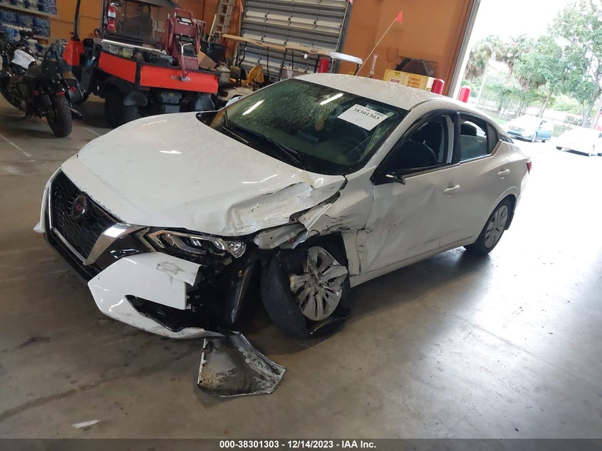 VIN 3N1AB8BV1MY239478 2021 NISSAN SENTRA S XTRONIC CVT