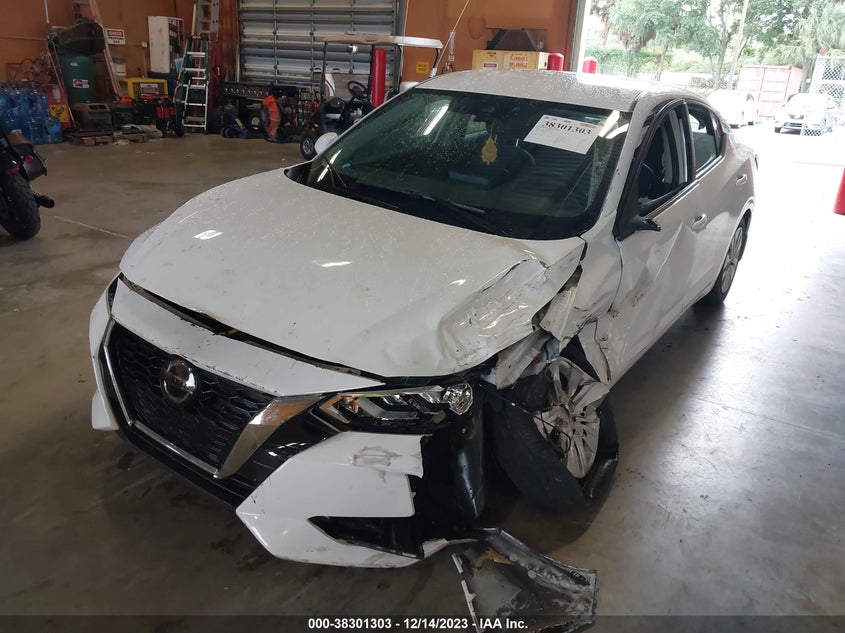 VIN 3N1AB8BV1MY239478 2021 NISSAN SENTRA S XTRONIC CVT