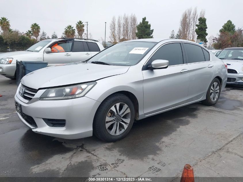 2013 HONDA ACCORD LX - 1HGCR2F3XDA262593