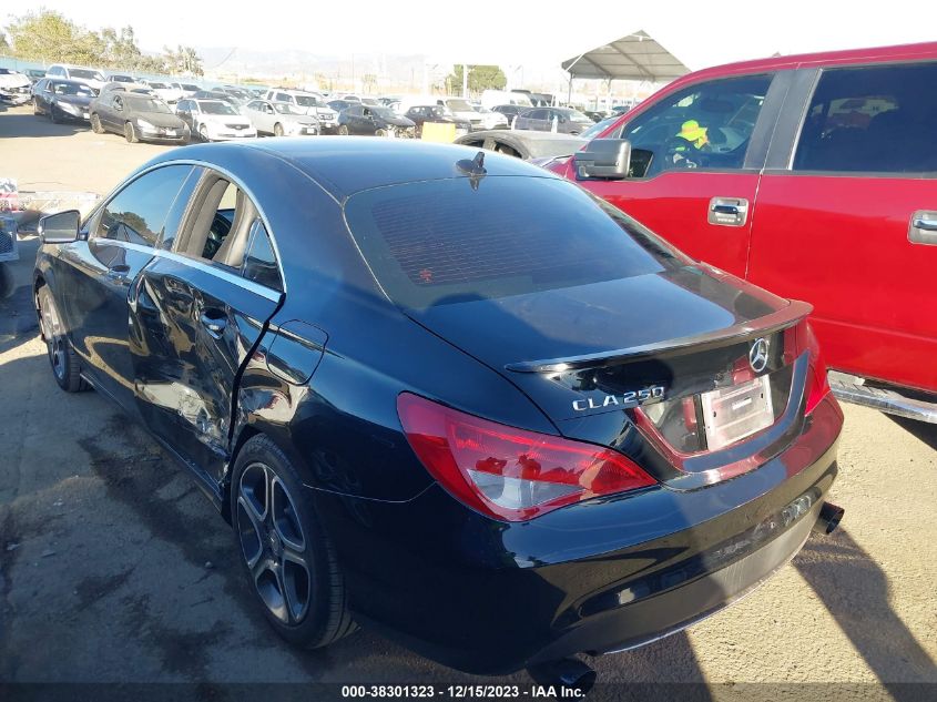 2014 MERCEDES-BENZ CLA 250 - WDDSJ4EB5EN038167
