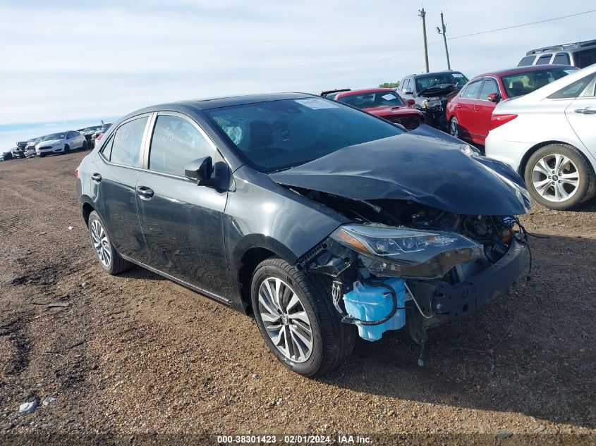 2019 TOYOTA COROLLA XLE - 5YFBURHE4KP858453