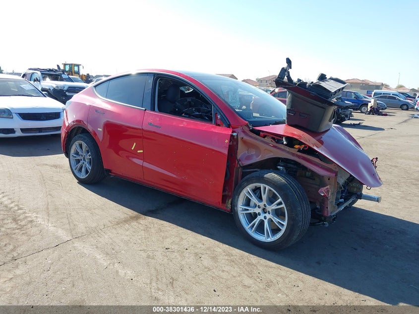 VIN 7SAYGAEE5PF582507 2023 TESLA MODEL Y AWD/LONG RANGE DUAL MOTOR ALL-WHEEL DRIVE
