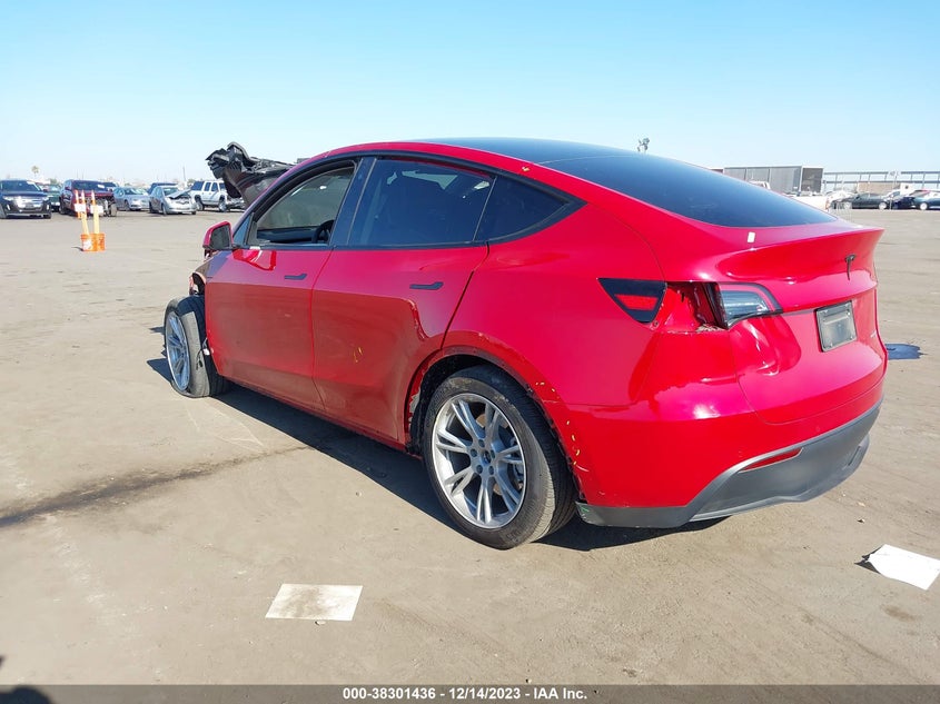 VIN 7SAYGAEE5PF582507 2023 TESLA MODEL Y AWD/LONG RANGE DUAL MOTOR ALL-WHEEL DRIVE