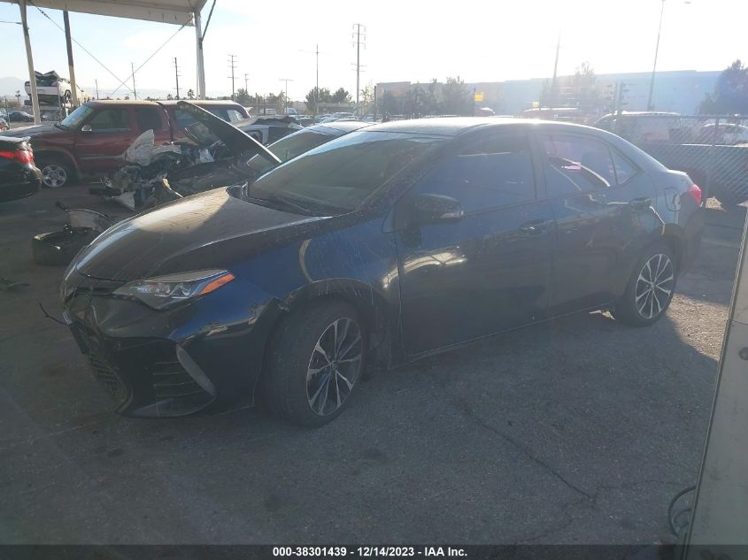 2019 TOYOTA COROLLA SE - 2T1BURHE8KC137830