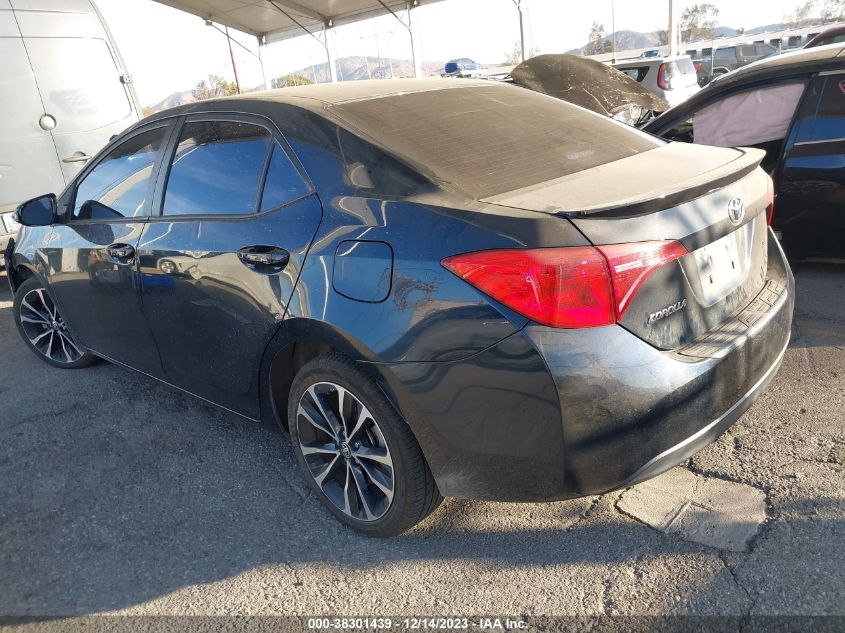 2019 TOYOTA COROLLA SE - 2T1BURHE8KC137830