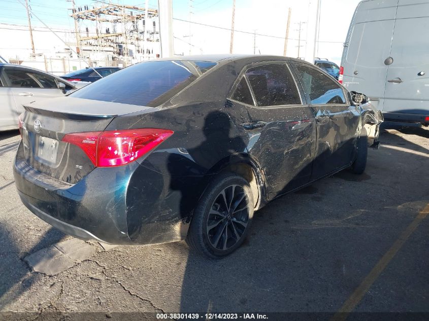 2019 TOYOTA COROLLA SE - 2T1BURHE8KC137830