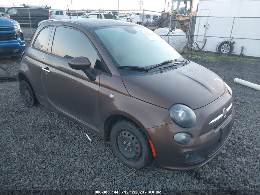 2015 FIAT 500 SPORT - 3C3CFFBR4FT709587