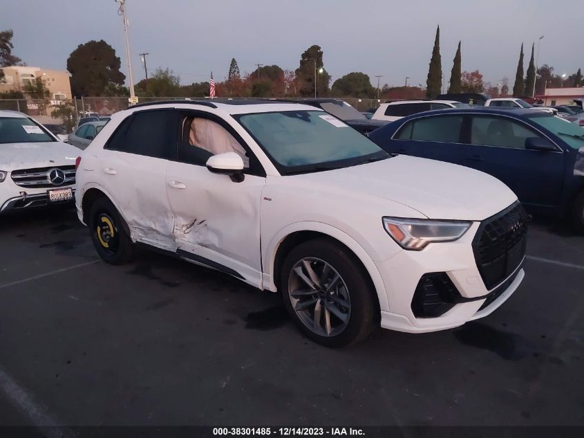 2023 AUDI Q3 PREMIUM 45 TFSI S LINE QUATTRO TIPTRONIC - WA1DECF31P1114786