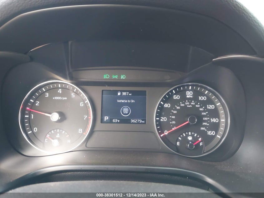 VIN 3KPF44AC8ME375629 2021 KIA FORTE GT