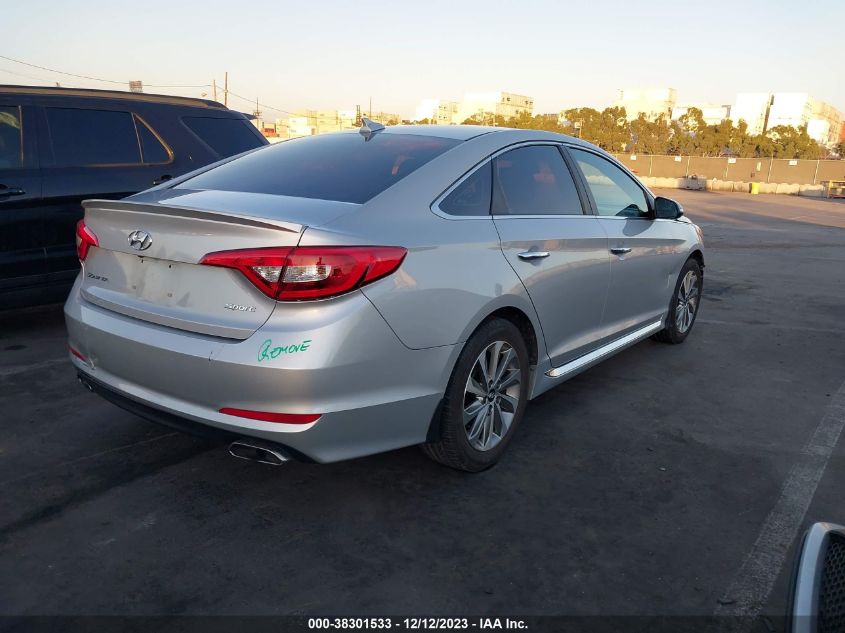 2015 HYUNDAI SONATA SPORT - 5NPE34AF1FH246560