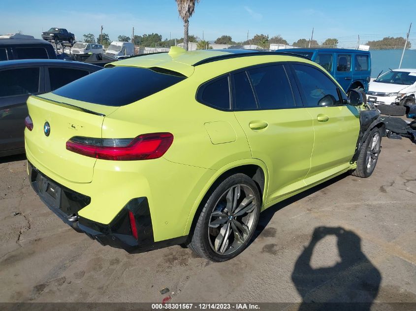 2023 BMW X4 M 5YM23EC05P9T15821
