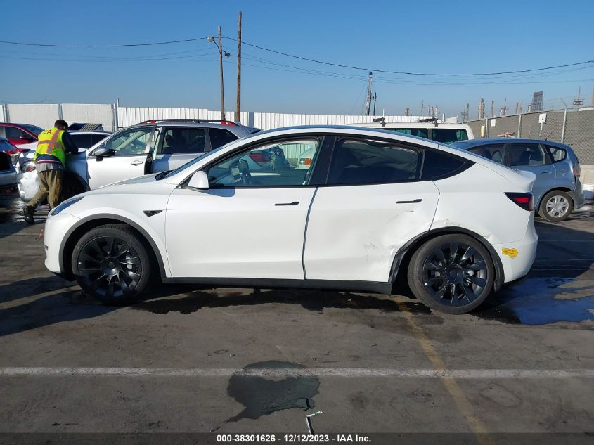 2022 TESLA MODEL Y LONG RANGE DUAL MOTOR ALL-WHEEL DRIVE - 7SAYGAEE9NF544131