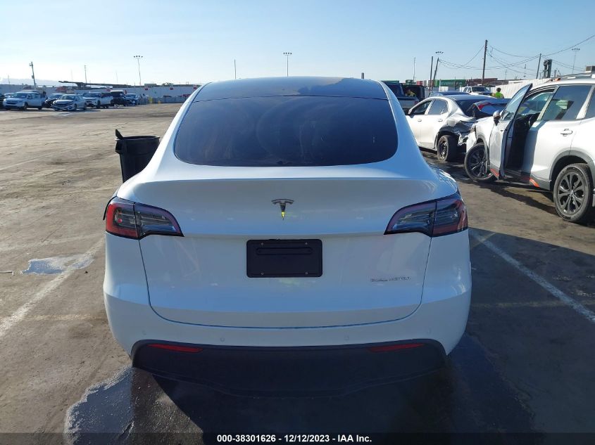 2022 TESLA MODEL Y LONG RANGE DUAL MOTOR ALL-WHEEL DRIVE - 7SAYGAEE9NF544131
