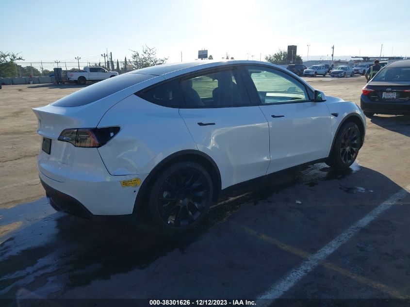 2022 TESLA MODEL Y LONG RANGE DUAL MOTOR ALL-WHEEL DRIVE - 7SAYGAEE9NF544131