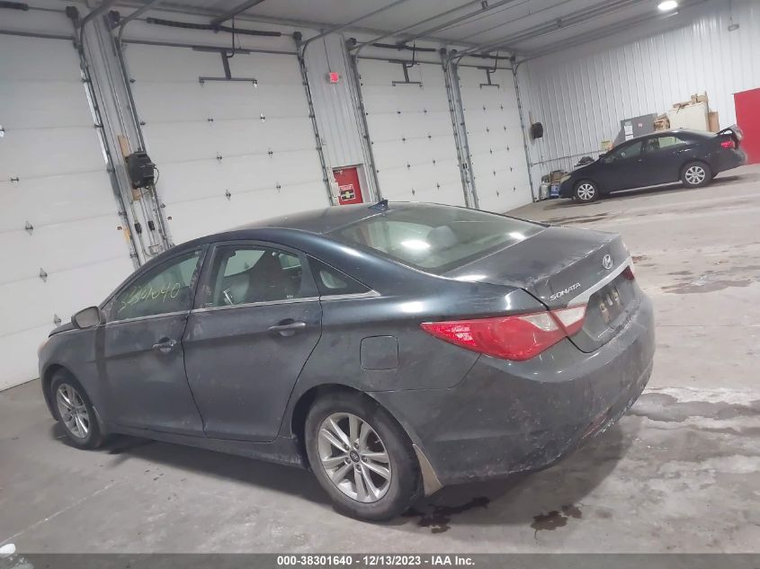 2013 HYUNDAI SONATA GLS - 5NPEB4AC7DH557416