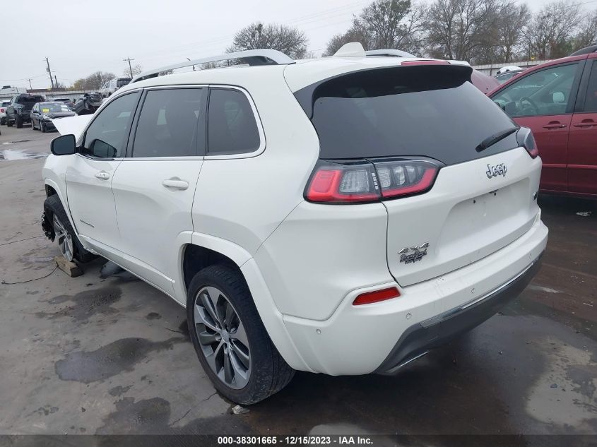 2019 JEEP CHEROKEE OVERLAND 4X4 - 1C4PJMJN3KD283387