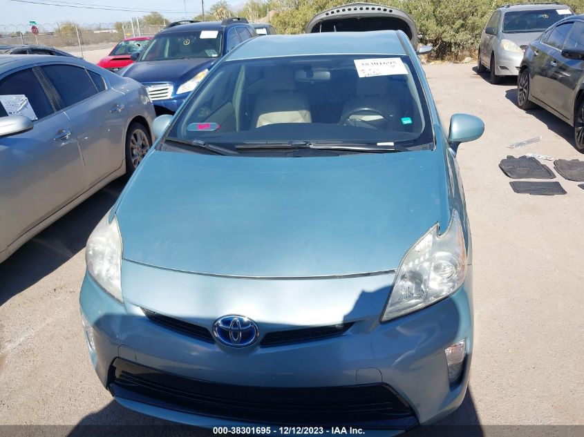 2014 TOYOTA PRIUS TWO - JTDKN3DU5E1768132