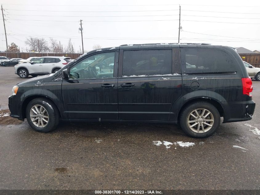 2014 DODGE GRAND CARAVAN SXT - 2C4RDGCG7ER458743