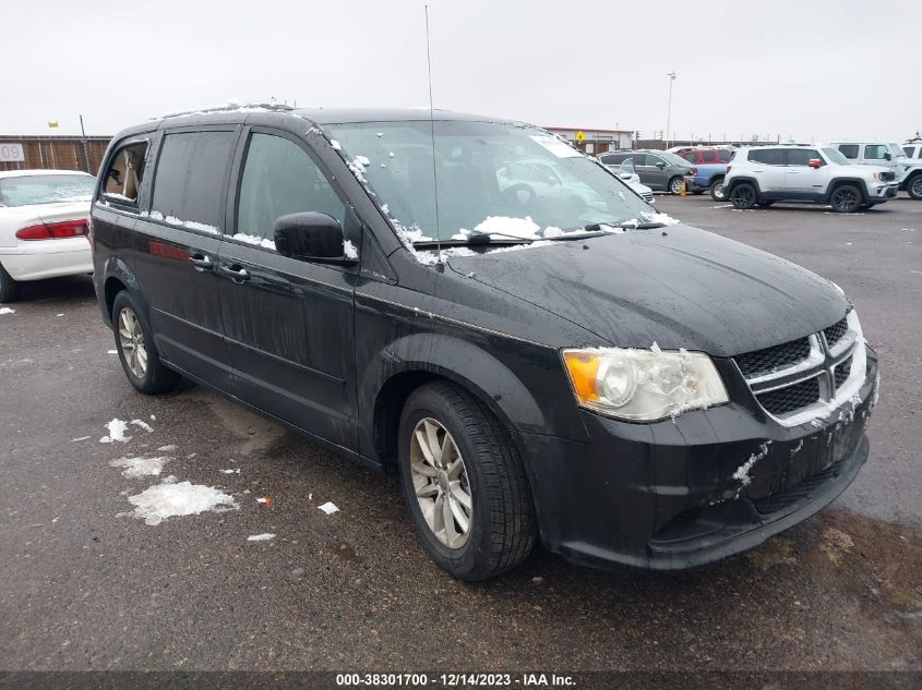 2014 DODGE GRAND CARAVAN SXT - 2C4RDGCG7ER458743
