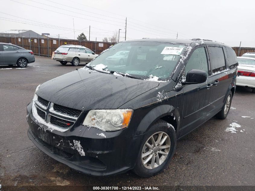 2014 DODGE GRAND CARAVAN SXT - 2C4RDGCG7ER458743