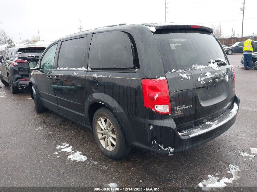 2014 DODGE GRAND CARAVAN SXT - 2C4RDGCG7ER458743