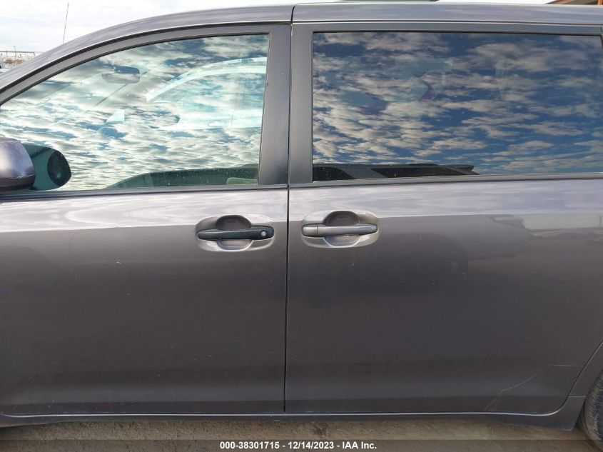 2013 TOYOTA SIENNA LE V6 8 PASSENGER - 5TDKK3DC8DS305824