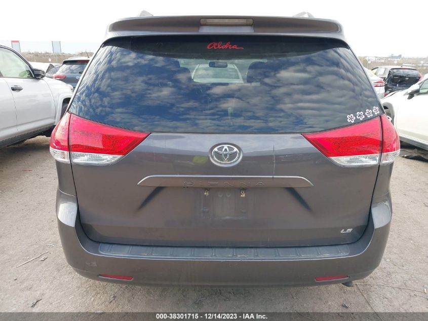2013 TOYOTA SIENNA LE V6 8 PASSENGER - 5TDKK3DC8DS305824