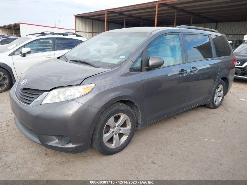 2013 TOYOTA SIENNA LE V6 8 PASSENGER - 5TDKK3DC8DS305824