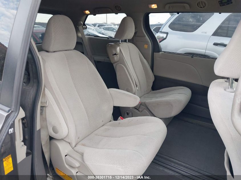 2013 TOYOTA SIENNA LE V6 8 PASSENGER - 5TDKK3DC8DS305824